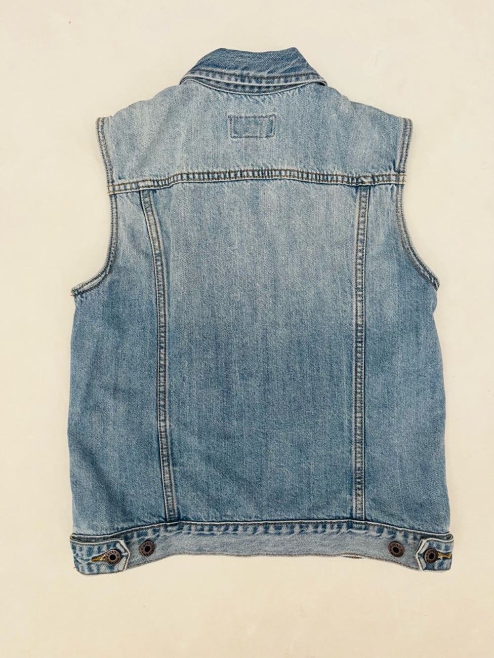 Lucky Brand Denim Vest light wash size small - Picture 6 of 6